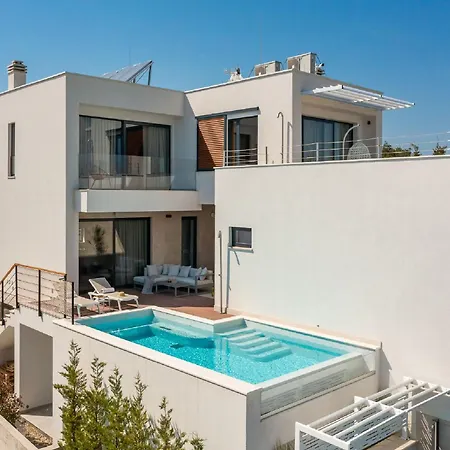 Exquisite Murter Luxor 4 Bedrooms Heated Pool&spa&gym Villa Jezera