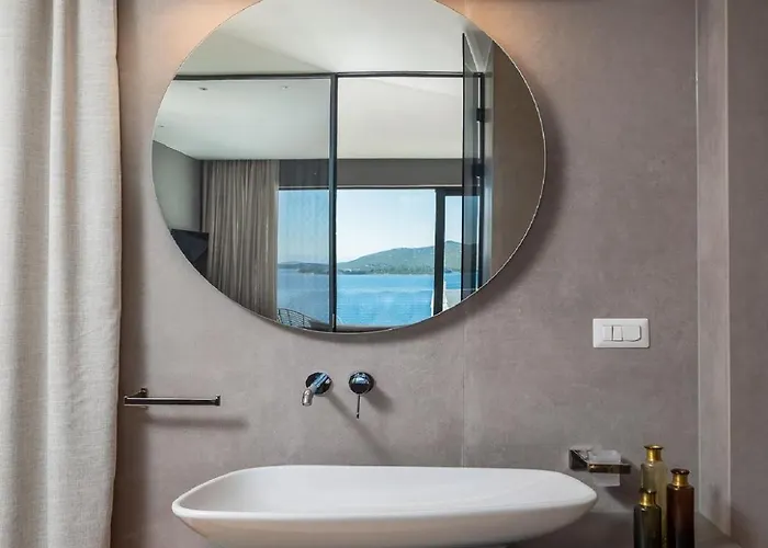 Exquisite Murter Luxor 4 Bedrooms Heated Pool&spa&gym Villa Jezera