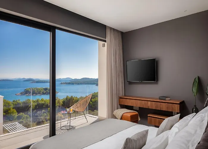 Exquisite Murter Luxor 4 Bedrooms Heated Pool&spa&gym * Jezera